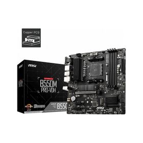 MSI B550M PRO-VDH AMD AM4 DDR4 Micro ATX Anakart