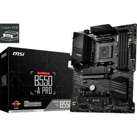 MSI B550MA PRO Amd 550 Soket AM4 DDR4 4600(OC) M.2 Anakart