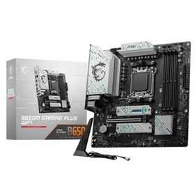 MSI B650M Gaming Plus Wi-Fi AMD B650 7200 MHz OC DDR5 Soket AM5 mATX Anakart