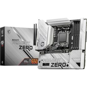 MSI B650M Project Zero WiFi AMD AM5 DDR5 Micro ATX Anakart