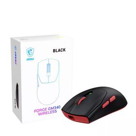MSI Forge GM340 Wireless Black Siyah Şarjlı Optik Kablolu/Kablosuz Gaming Mouse