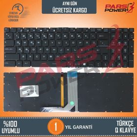 MSI GE62 2QL-619XTR Uyumlu Notebook Klavye