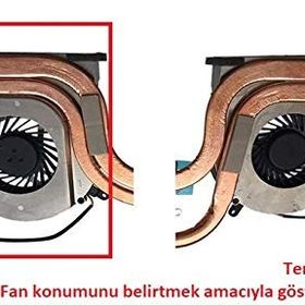 MSI GE72 6QF-052XTR Sol Fan