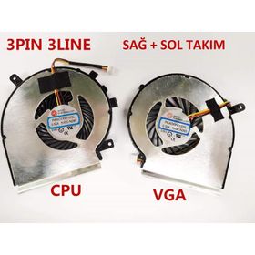 MSI GE72 6QF Apache Pro -052XTR Sağ Fan