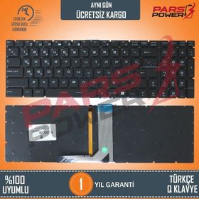 MSI GE72 7RE-235XTR Uyumlu Notebook Klavye
