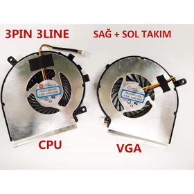 MSI GE72VR 6RF-088XTR Sol Fan