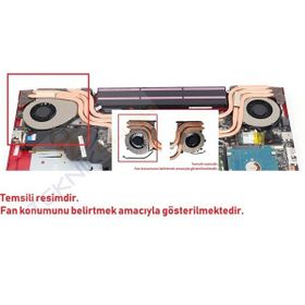 MSI GE72VR-7RF Sol Fan