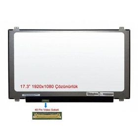 MSI GE73V 8RF-210XTR Slim 40 Pin FHD Notebook LCD Ekran