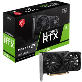 MSI GeForce RTX 3050 Ventus 2X 6G OC 6GB GDDR6 Ekran Kartı