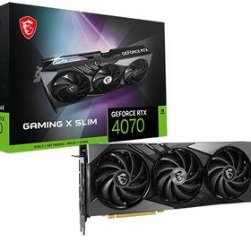 MSI GeForce RTX 4070 Gaming X Slim 12G 12GB GDDR6X Ekran Kartı
