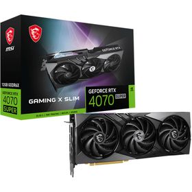 MSI GeForce RTX 4070 Super 12G Gaming X Slim 12GB GDDR6X Ekran Kartı