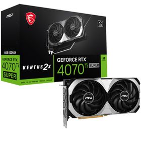 MSI GeForce RTX 4070 Ti Super Ventus 2X OC 16GB GDDR6X Ekran Kartı