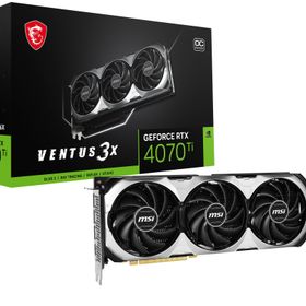 MSI GeForce RTX 4070 Ti Ventus 3X E OC 12GB GDDR6X Ekran Kartı