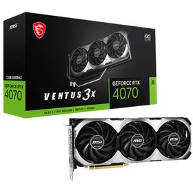 MSI GeForce RTX 4070 Ventus 3X OC 12GB GDDR6X Ekran Kartı