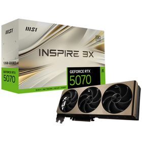 MSI GeForce RTX 5070 12G Inspire 3X OC 12GB GDDR7 Ekran Kartı