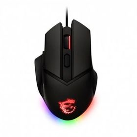MSI GG CLUTCH GM20 ELITE GAMING MOUSE 6.400 DPI PIXART PAW3309 OPTIK SENSOR RGB LED 2.0M KABLO AYARLANABILIR AGIRLIK USB BAGLANTI OYUNCU FARESI