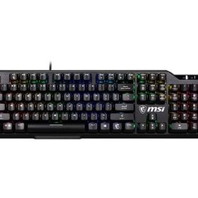 MSI GG Vigor GK41 LR Red Switch Mekanik RGB Siyah Mekanik Oyuncu Klavye