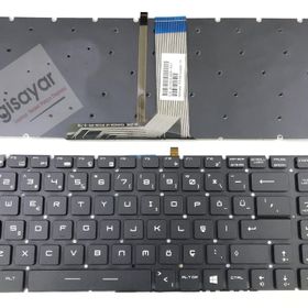 MSI GS73VR 7RF-255XTR Uyumlu Notebook Klavye