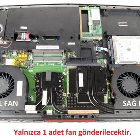 MSI GT72VR 6RE-250XTR Sol Fan