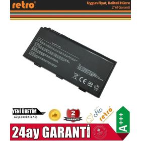 MSI GX780 Notebook Bataryası
