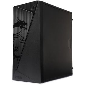 MSI M300 Shield Mesh 2 x 120 mm 1 x 80 mm Fan Matx Gaming Bilgisayar Kasası