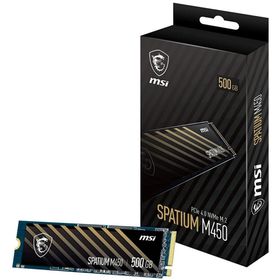 MSI M450 Spatium PCIe 4.0 NVMe M.2 500GB Okuma 3600 Yazma 2300MB SSD