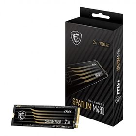 MSI M480 Spatium PCIe 4.0 NVMe M.2 2TB HS 2TB M.2 SSD 7.000MB Sn Okuma Hızı 6.800MB Sn Yazma Hızı SSD