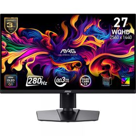 MSI MAG 271QP QD-OLED X28 26.5 inç 280Hz 0.03ms Pivot Oyuncu Monitörü