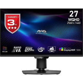 MSI MAG 274QPF X30MV 27 inç 300Hz 0.5ms 2K Pivot Oyuncu Monitörü