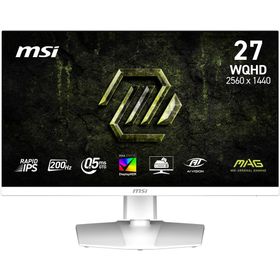 MSI MAG 274QRFW E20 Beyaz 27 inç 200Hz 0.5ms Pivot Oyuncu Monitörü