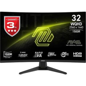 MSI MAG 321CQF E18 31.5 inç 180Hz 0.5ms Curve Oyuncu Monitörü