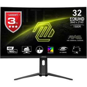 MSI MAG 321CUP 31.5 inç 160Hz 1ms 4K Curved Oyuncu Monitörü Outlet - Teşhir
