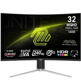 MSI MAG 325CQRXF E2 31.5 inç 240Hz 0.5ms VA Curved Oyuncu Monitörü