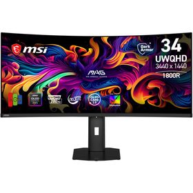 MSI MAG 341CQP QD-OLED X28 34 inç 280 Hz 0.03 ms Curved Gaming Monitör