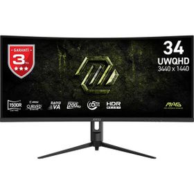 MSI MAG 342CQRF E20 34 inç 200 Hz 1 ms UWQHD Rapid VA Curved Gaming Monitör