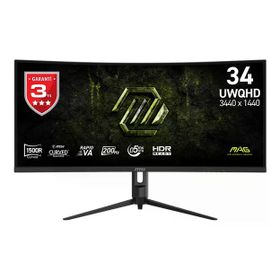 MSI MAG 342CQRF E20 34 inç 200 Hz 1 ms UWQHD Rapid VA Curved Gaming Monitör