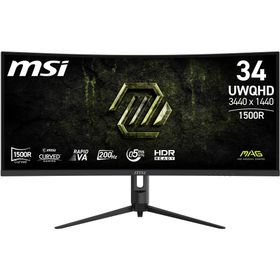 MSI MAG 342CQRF E20 34 inç 200 Hz 1 ms UWQHD Rapid VA Curved Gaming Monitör