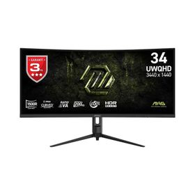 MSI MAG 342CQRF E20 34 inç 200 Hz 1 ms UWQHD Rapid VA Curved Gaming Monitör