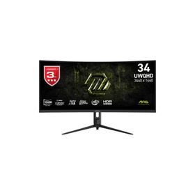 MSI MAG 342CQRF E20 34 inç 200 Hz 1 ms UWQHD Rapid VA Curved Gaming Monitör