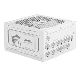 MSI MAG A1000GL PCIE5 WHITE 1000W 80+ Gold Power Supply