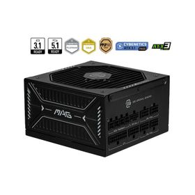 MSI MAG A1000GLS Gen 5.1 1000 W Power Supply