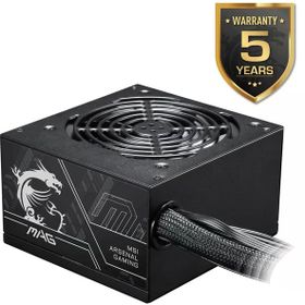 MSI MAG A750BN PCIE5 II 750 W 80+ Bronze 120 mm Power Supply