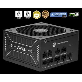 MSI MAG A750GLS PCIE5 750 W 80+ Gold Full Modüler Power Supply