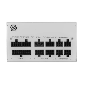 MSI MAG A850GL White 850W 80 Plus Gold 120 mm Power Supply