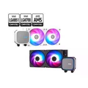 MSI MAG Coreliquid A13 240 ARGB 240 mm AM5 1851P Beyaz İşlemci Sıvı Soğutucu