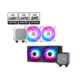 MSI MAG Coreliquid A13 240 ARGB 240 mm AM5 1851P Siyah İşlemci Sıvı Soğutucu
