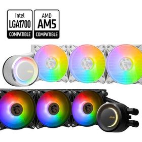 MSI MAG CORELIQUID E360 360 mm AM5 LGA1700 ARGB Fanlı AIO Sıvı İşlemci Soğutucu