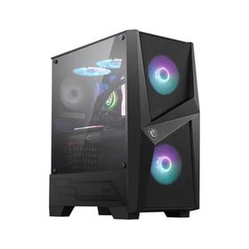 MSI Mag Forge 100R Midi Dikey Siyah Transparan Bilgisayar Kasası