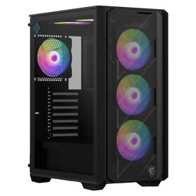 MSI MAG FORGE 140A B65 650 W 80+ Bronze Tempered Glass Auto RGB Siyah ATX Bilgisayar Kasası