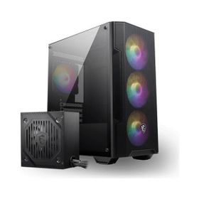 MSI MAG Forge M100A D60 600 W ARGB Fanlı Micro ATX Gaming Bilgisayar Kasası